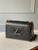 LV M50282 Louis Vuitton M57517 Twist MM shoulder Epi bag Black - luxibagsmall