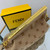 Fendi FIRST Medium Bag Beige flannel bag with embroidery  8BP127