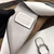 Burberry 39457261 Ashby White Canvas Hobo Bag