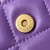 Chanel AP2635 Clutch With Chain Lambskin Purple