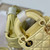 Dior S0856 MICRO LADY Dior Bag Yellow Cannage Lambskin