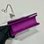 Prada Cardholder with shoulder strap and sequins 1MR024 Purple