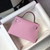 Hermes Kelly Bag Hermes 19CM Epsom Shoulder Mini Bag purple 20459