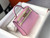 Hermes Kelly Bag Hermes 19CM Epsom Shoulder Mini Bag purple 20459