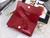 Dior S0204 Lady Dior Pouch Patent Cannage Calfskin Red