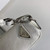 Prada Saffiano Prada Triangle bag 2VH155 White