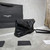 Saint Laurent Lou lou Puffer Mini Shoulder Bag YSL 620333 Black With Black