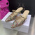 Dior Women's Shoes dior gem heeled 6.5cm sandal KCQ701SQS