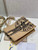 Dior M1296 Medium Book Tote Beige jute fabric with Union motif embroidery