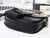 Dior M9320 Large Dior Bobby Bag Black Calfskin With Blue Oblique Embroidered Strap