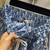 Dior 221J42 Spring/Summer Classic Jacquard Miniskirt