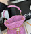Chanel AS3117 Bucket Bag Tweed Pink