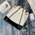 Chanel A94485 Gabrielle Backpack White and Black