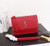 YSL 442906 Yves Saint Laurent Sunset Medium In Smooth Leather Red - luxibagsmall