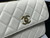 Chanel A92236 Small Trendy CC Flap Bag With Top Handle Lambskin bag White Gold