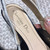 Dior KCP867 J'ADIOR Slingback Pump Blue Metallic Fabric - luxibagsmall
