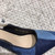 Dior KCP867 J'ADIOR Slingback Pump Blue Metallic Fabric - luxibagsmall
