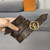 LV Women's Men's Belts Collection Louis Vuitton Initials 34MM Belt 19062