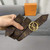 LV Women's Men's Belts Collection Louis Vuitton Initials 34MM Belt 19062