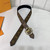 LV Women's Men's Belts Collection Louis Vuitton Initials 34MM Belt 19062