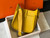 Hermes H083435 Evelyne III 29 Shoulder Bag Silver Hardware Yellow