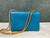 Valentino One Stud Nappa Bag With Chain 1215 Blue