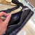 Dior 1ADPO223 Saddle Belt Bag Dior Oblique Galaxy Leather Black