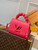 LV M58691 Louis Vuitton Twist PM Leathers Handbag Pondichery Pink - luxibagsmall