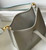 Hermes Evelyne Bag Designer Hermes Mini Crossbody Bag 20388 Gold Buckle Light Gray
