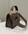 Fendi 8BT284 Kan I F Leather Bag Brown