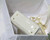Dior M0505 Mini Lady Dior Bag White Patent Cannage Calfskin