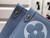 LV M45718 Louis Vuitton Onthego MM Handbag Summer Blue