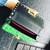 Valentino XW2B0123 Small Rockstud Spike Nappa Leather Bag Green