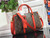 LV M44818 Louis Vuitton Soufflot BB Bag M44817 Monogram Canvas Red - luxibagsmall
