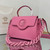 Versace DBFI039 La Medusa Medium Handbag 1039 Pink