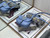 Dior M2278 Mini Bobby bag Blue Box Calfskin