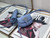 Dior M2278 Mini Bobby bag Blue Box Calfskin