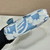 Prada 1NE515 Re-Edition 2000 embroidered drill mini bag blue white