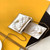 YSL 672738 Monogram Mini Nolita In Lamé Leather Gold