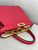 Fendi 70193 Peekaboo ISEEU MEDIUM Red Leather Bag - luxibagsmall