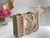 Chloe 383G4227S Medium Woody Tote Bag in Cotton Canvas Orange