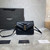 YSL 630951 Saint Laurent Loulou Toy Bag In Matelassé "Y" Leather Black Gold