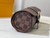 Louis Vuitton 3 Watch Case Damier Graphite Canvas N41137 Cofee