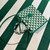 Prada 1BA354 Small Prada Symbole jacquard fabric handbag Green White