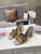 Gina Women's Sandals Maine white Gold lizard Gi90311