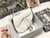 Dior M0446 Dior Saddle Bag M0447 White Grained Calfskin - shop2bag