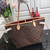 LV M41178 Louis Vuitton Neverfull MM Monogram M41177 Bag Pulm - Voguebags