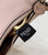 Fendi Nano Fendigraphy Black Leather Charm 7AS089 Pink