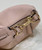 Fendi Nano Fendigraphy Black Leather Charm 7AS089 Pink