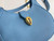 Bvlgari 291640 Serpenti Ellipse Shoulder Bag Blue